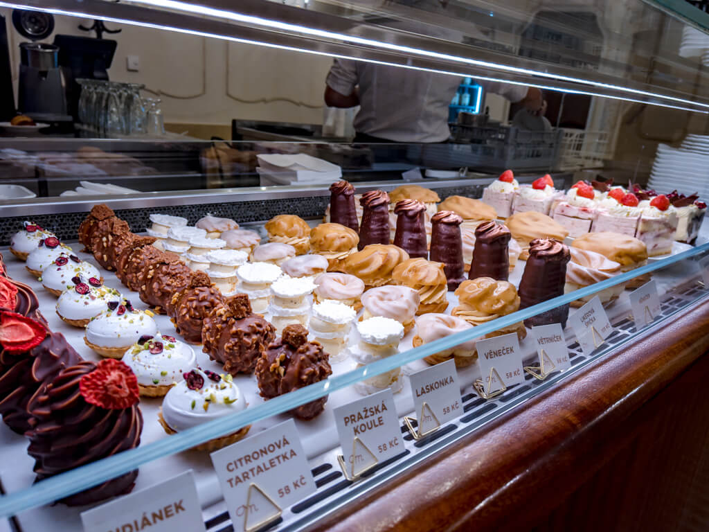 baked goods and pastries Cafe Mysak Prague Hungary - laugh travel eat-2