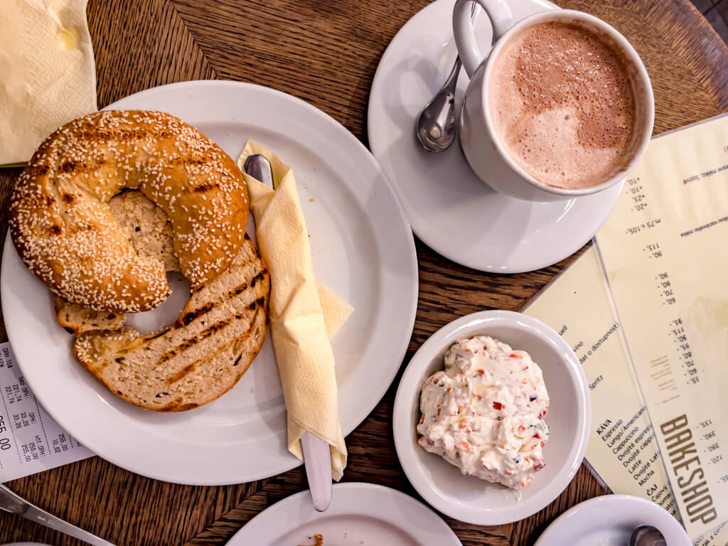 bakeshop Prague Hungary - laugh travel eat