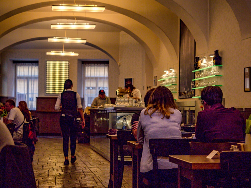 beer hall Food tour in Prague Hungary - laugh travel eat