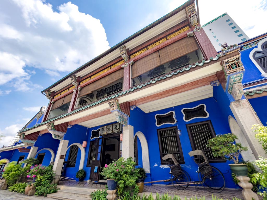 blue mansion cheong fatt tsz penang malaysia - laugh travel eat