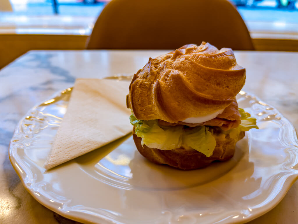 breakfast Cafe Mysak Prague Hungary - laugh travel eat