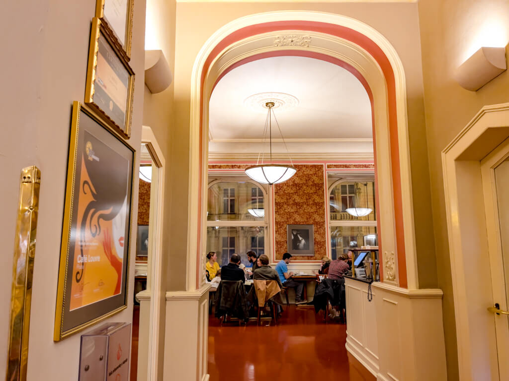 cafe side louvre Prague Hungary - laugh travel eat