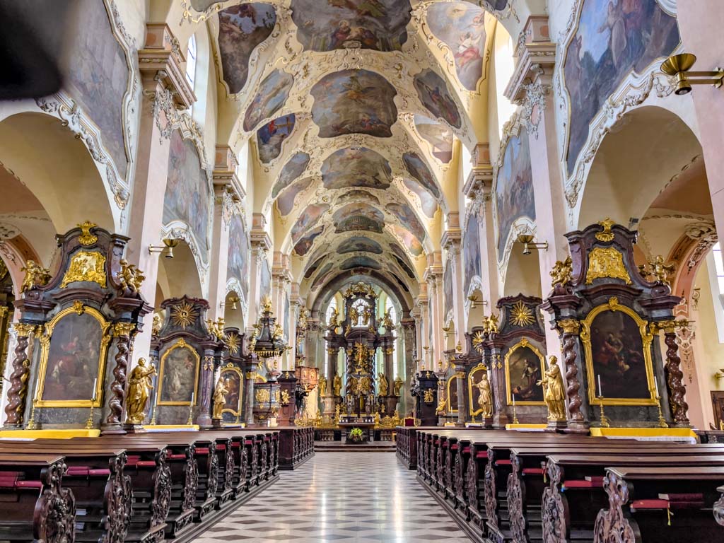 church strahov monastery Prague Czech Republic - laugh travel eat
