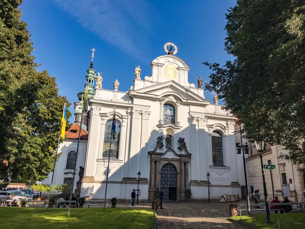 church strahov monastery Prague Czech Republic - laugh travel eat