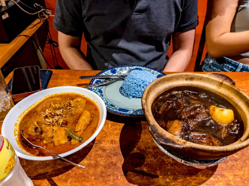 dinner jason nyonya house penang malaysia - laugh travel eat