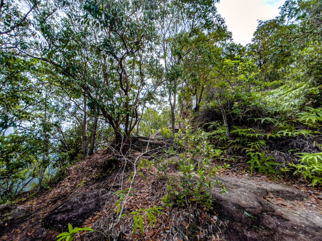 first scenic point to second scenic point Dragon Crest Mountain Khao Ngon Nak Krabi thailand - laugh travel eat