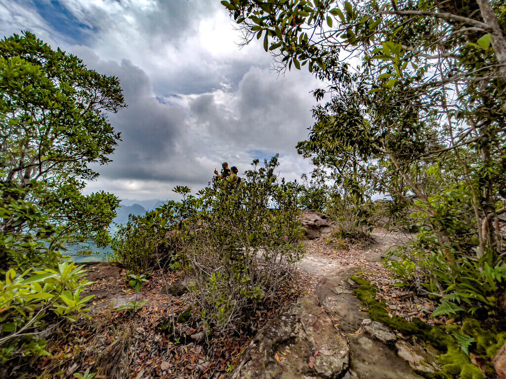 first scenic point to second scenic point Dragon Crest Mountain Khao Ngon Nak Krabi thailand - laugh travel eat
