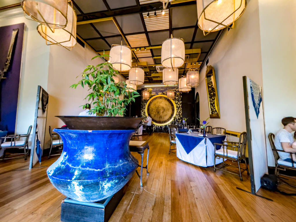 indigo restaurant blue mansion cheong fatt tsz penang malaysia - laugh travel eat