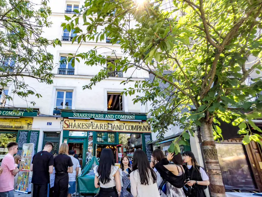 shakespeare and company paris france - laugh travel eat