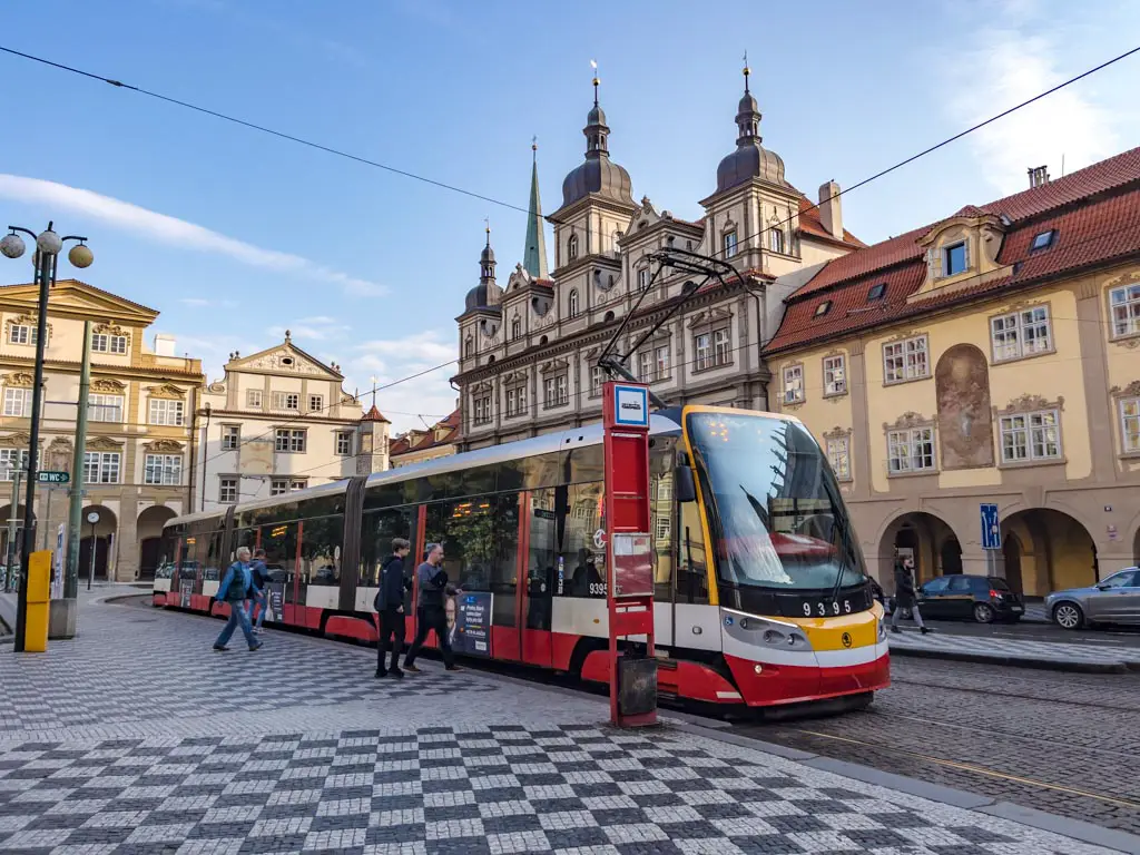 tram Prague Czech Republic - laugh travel eat