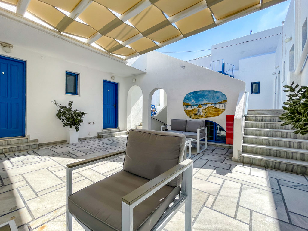 ayeri hotel parikia Paros greece - laugh travel eat