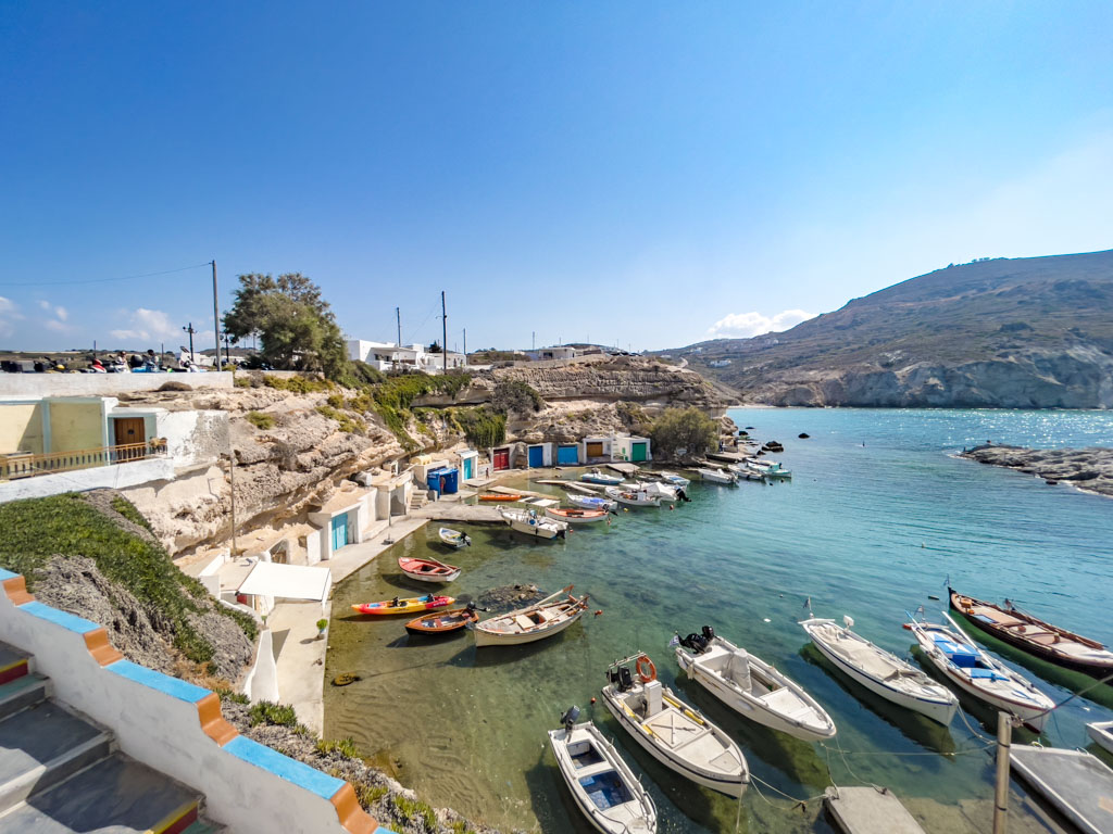 Mandrakia milos greece - laugh travel eat