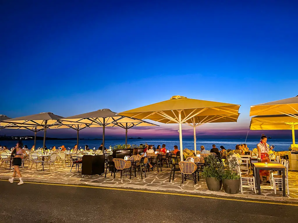 Taverna Mira parikia Paros greece - laugh travel eat