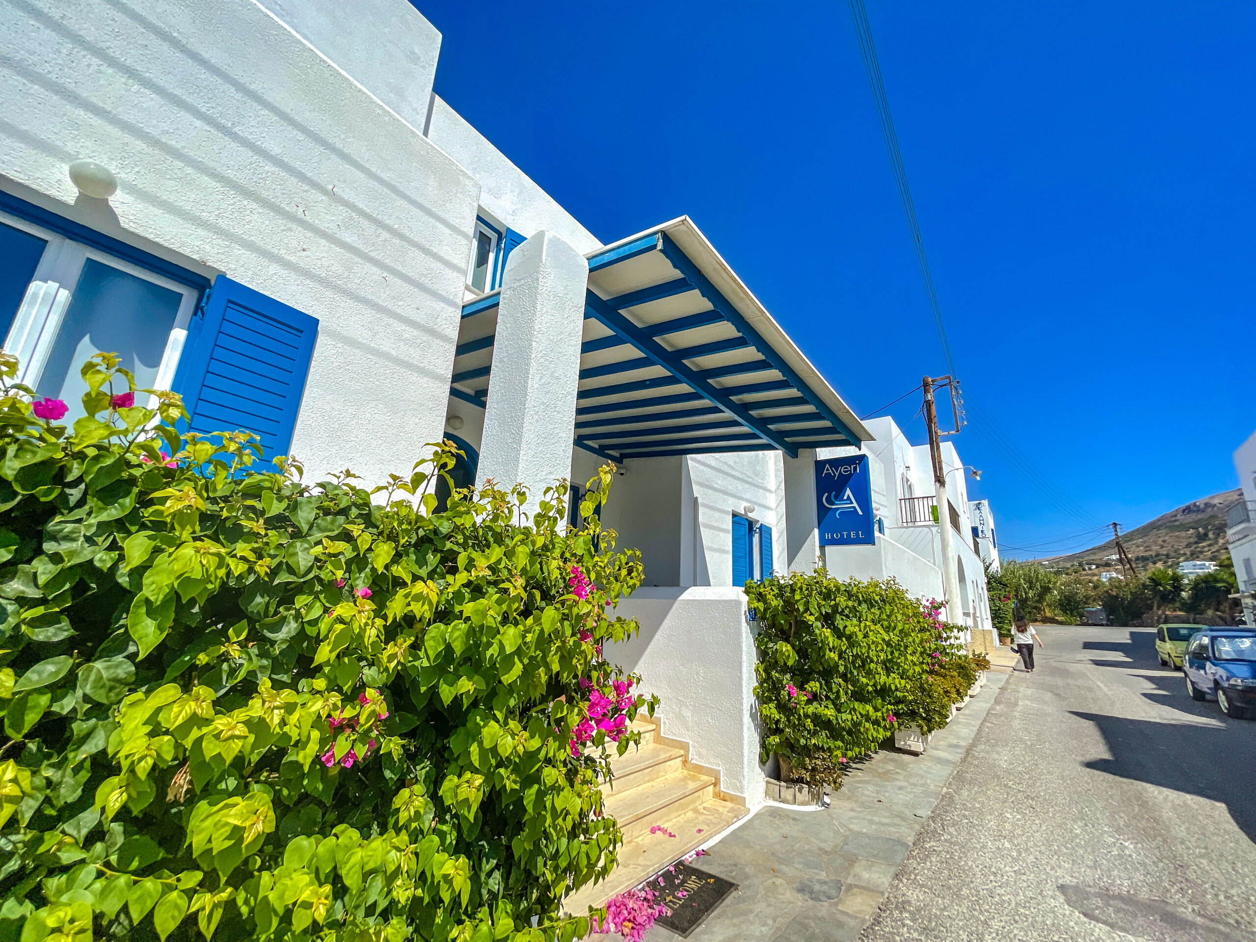 ayeri hotel parikia Paros greece - laugh travel eat