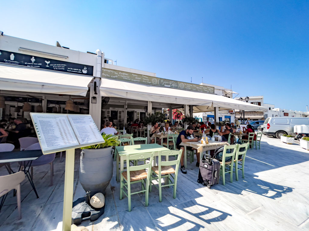 gyros of milos adamas milos greece - laugh travel eat