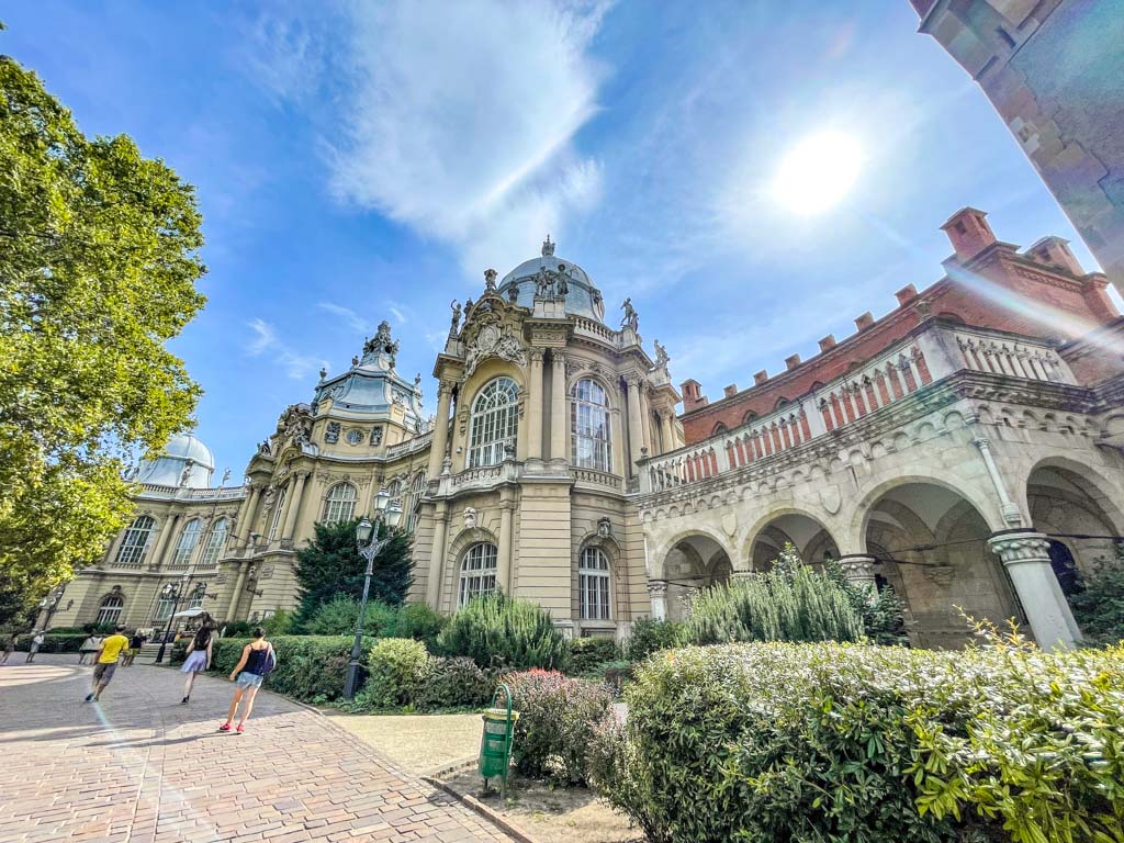 hungarian agriculture museum Vajdahunyad Castle budapest hungary - laugh travel eat