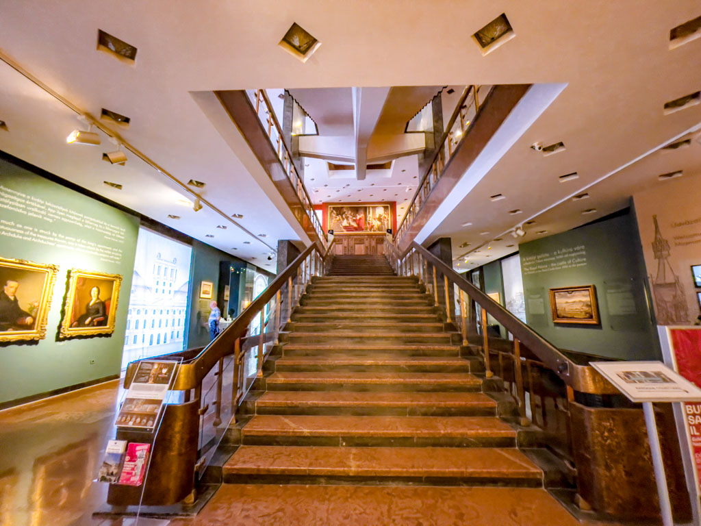 inside buda history museum buda castle complex budapest hungary - laugh travel eat