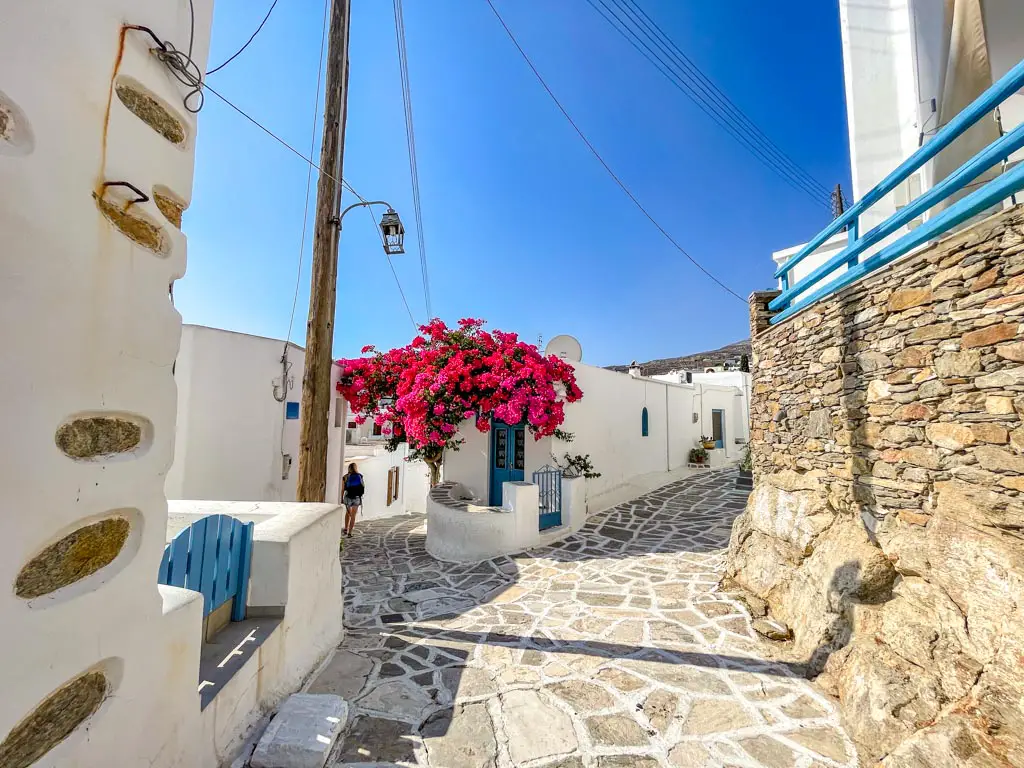 lefkes Paros greece - laugh travel eat