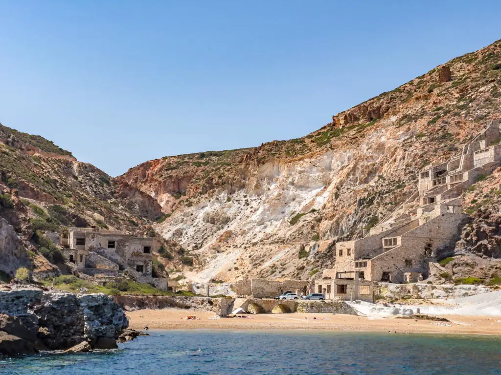 old sulfur mines milos greece - laugh travel eat-3