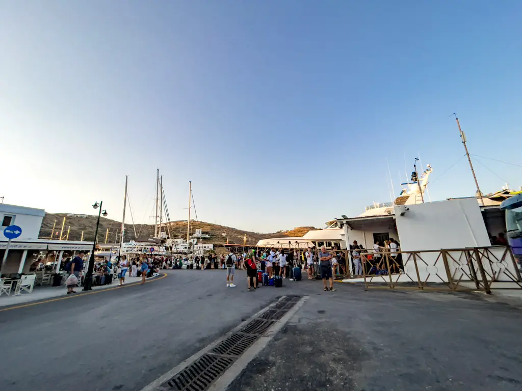 port ios island greece - laugh travel eat