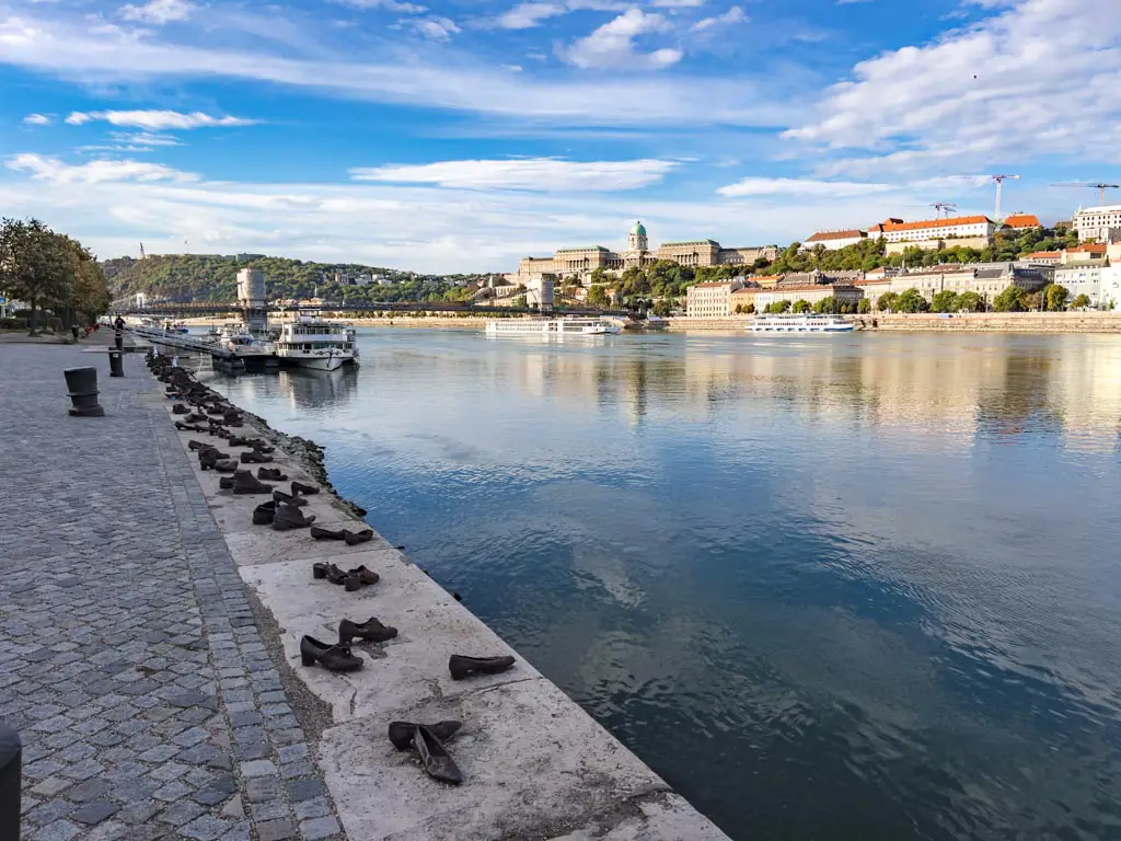 shoes on the danube budapest hungary - laugh travel eat