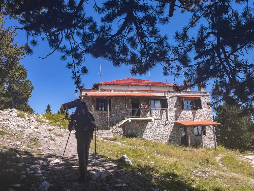 Gortsia Trail Start to Refuge of Petrostrouga mount olympus litochoro greece - laugh travel eat-8