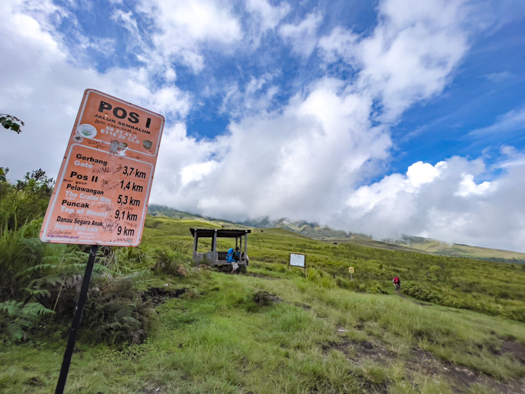 bridge to pos 1 sembalun route mount rinjani trek lombok indonesia - laugh travel eat