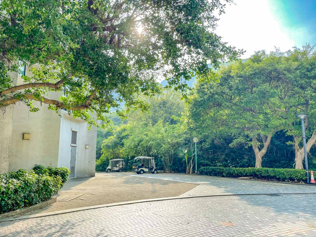 bus stop neo horizon easter island rock hike lantau island hong kong - laugh travel eat