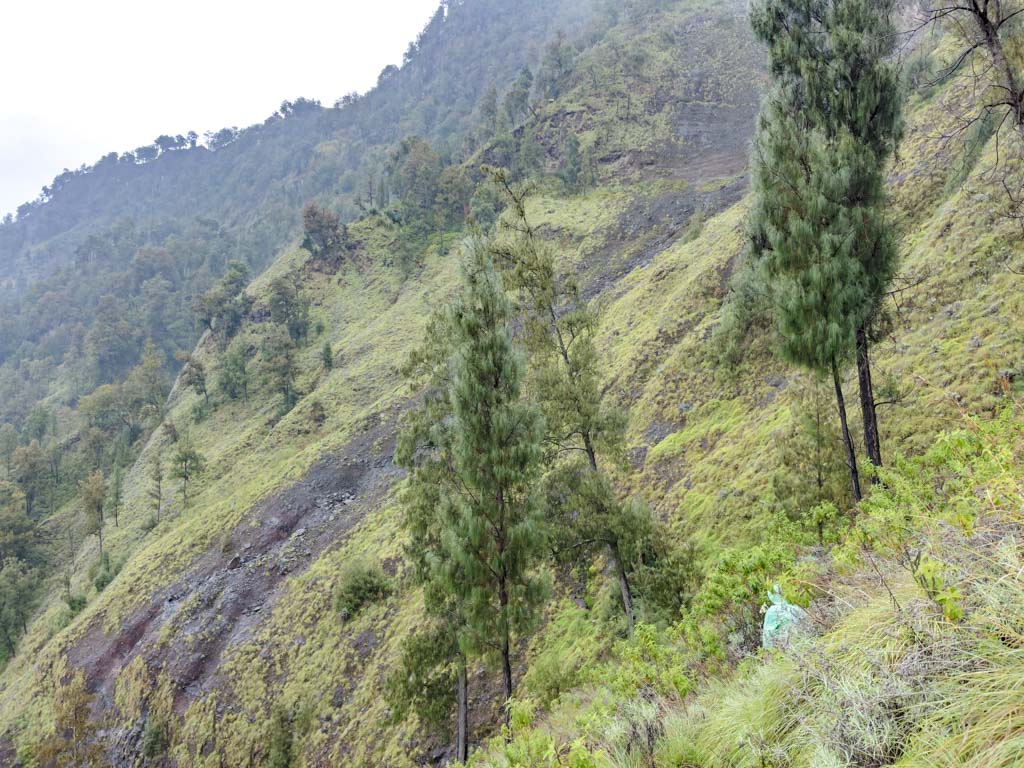 crater lake to senaru route campsite mount rinjani trek lombok indonesia - laugh travel eat