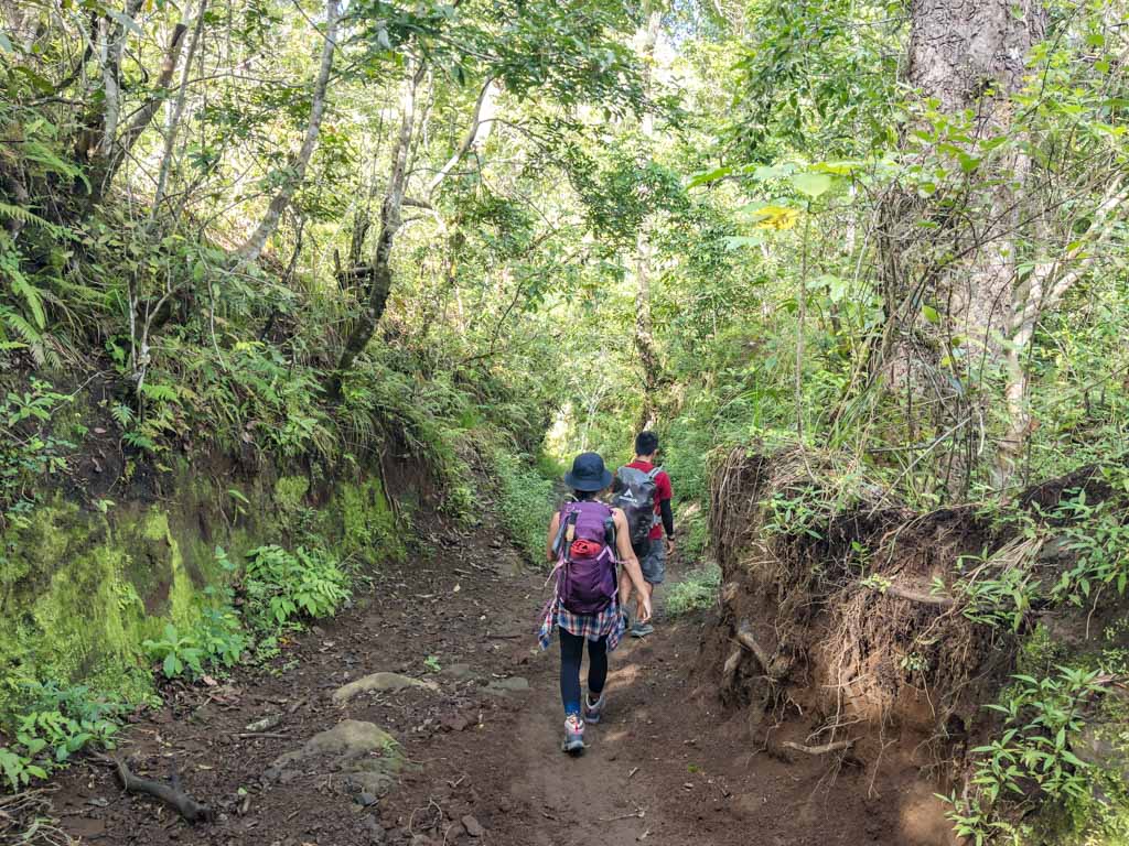 entrance to bridge sembalun route mount rinjani trek lombok indonesia - laugh travel eat