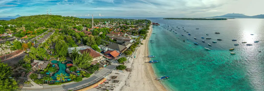 gili islands gili trawangan lombok indonesia - laugh travel eat