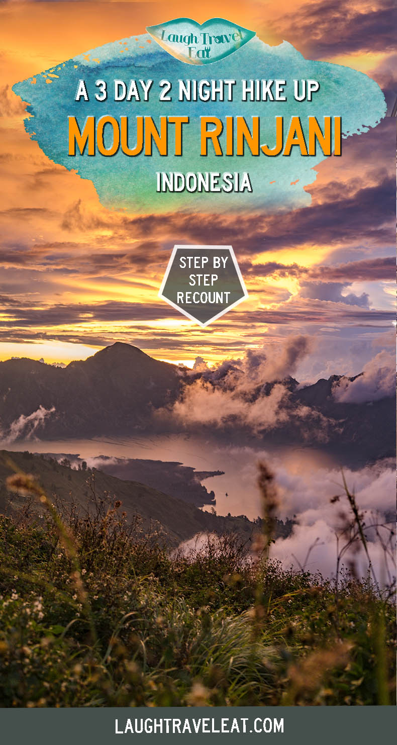 Looking to trek Mount Rinjani on Lombok? It's right next to Bali and the second most active volcano in Indonesia with a stunning view. But if you want to hike it, you need to be prepared and I'll tell you how: #mountrinjani #hiking #indonesia