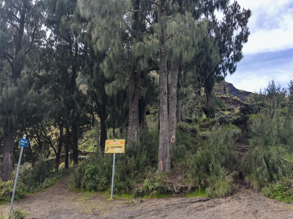 summit back to campsite mount rinjani trek lombok indonesia - laugh travel eat-