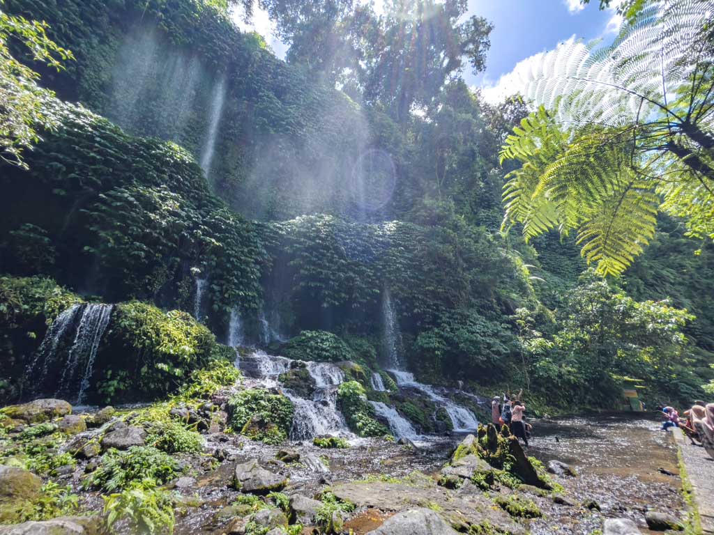 Benang Kelambo waterfalls Lombok indonesia - laugh travel eat-6