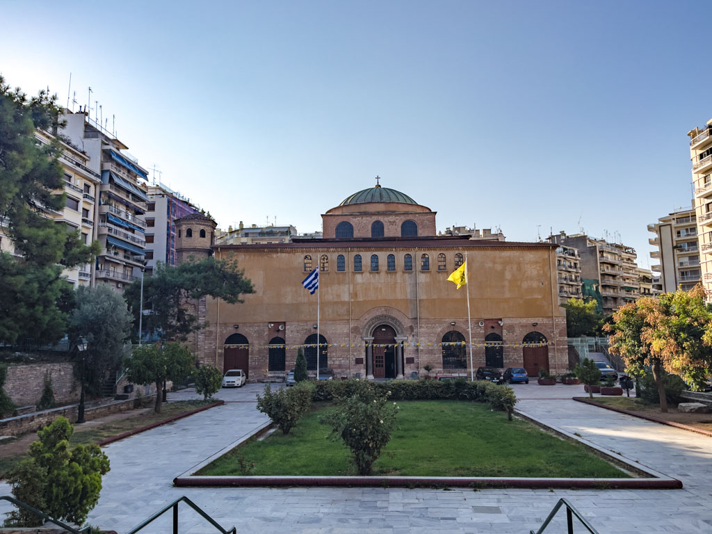 Church of Agia Sofia thessaloniki greece - laugh travel eat