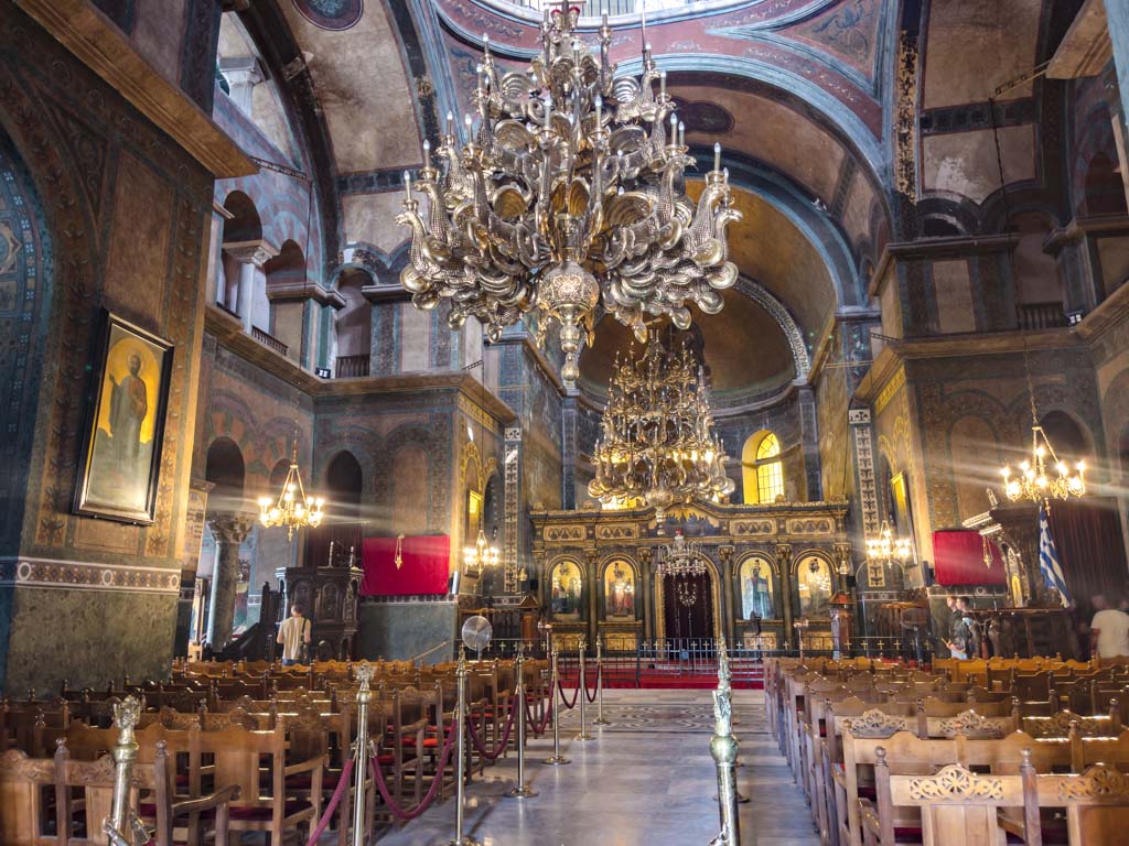 Church of Agia Sofia thessaloniki greece - laugh travel eat