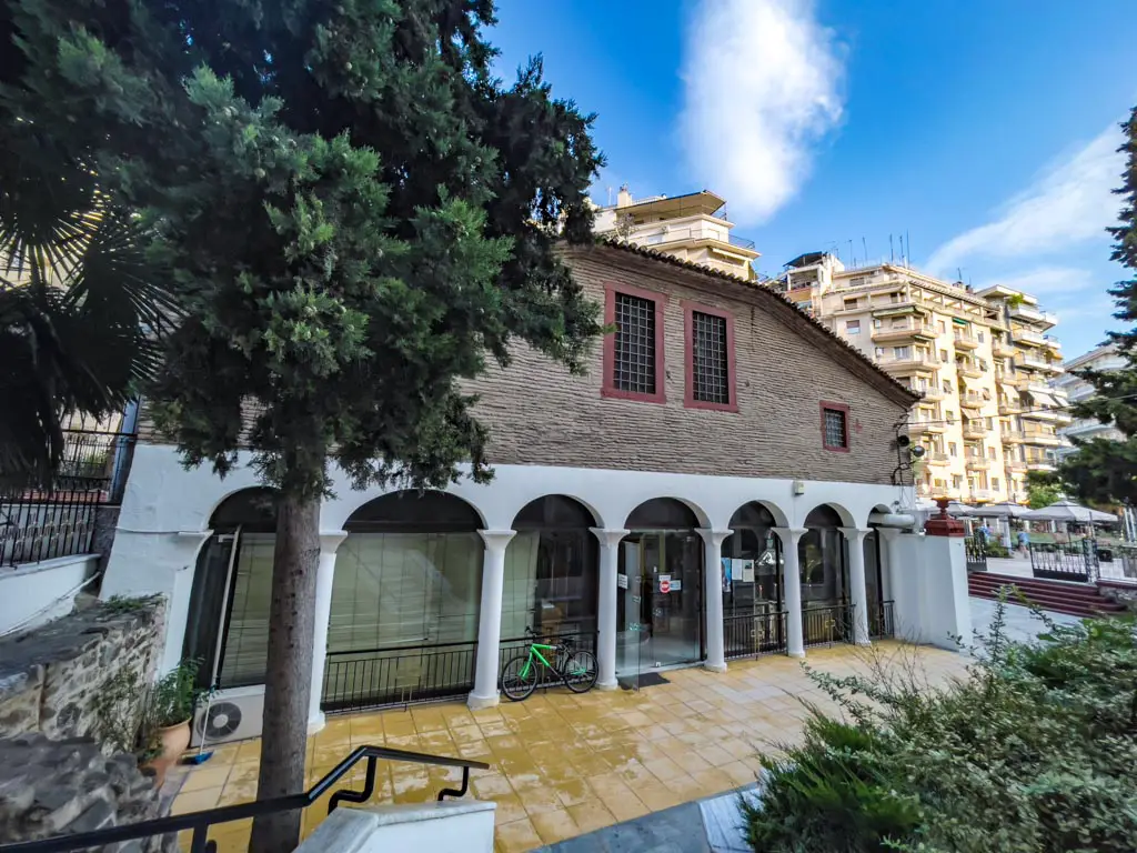 Church of Nea Panagia thessaloniki greece - laugh travel eat