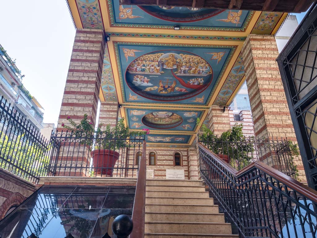 Holy Monastery of Saint Theodora thessaloniki greece - laugh travel eat