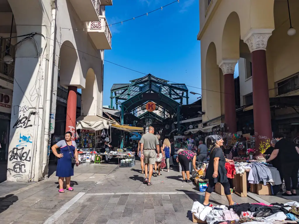 Kapani Market thessaloniki greece - laugh travel eat