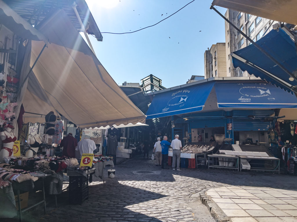 Kapani Market thessaloniki greece - laugh travel eat