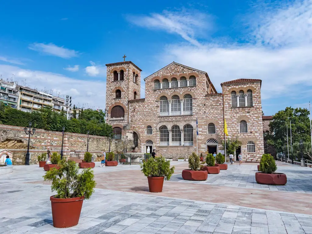 The Church of Saint Dimitriosthessaloniki greece - laugh travel eat