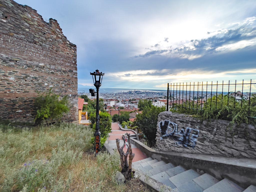 Tower of Manouil Palaiologos thessaloniki greece - laugh travel eat