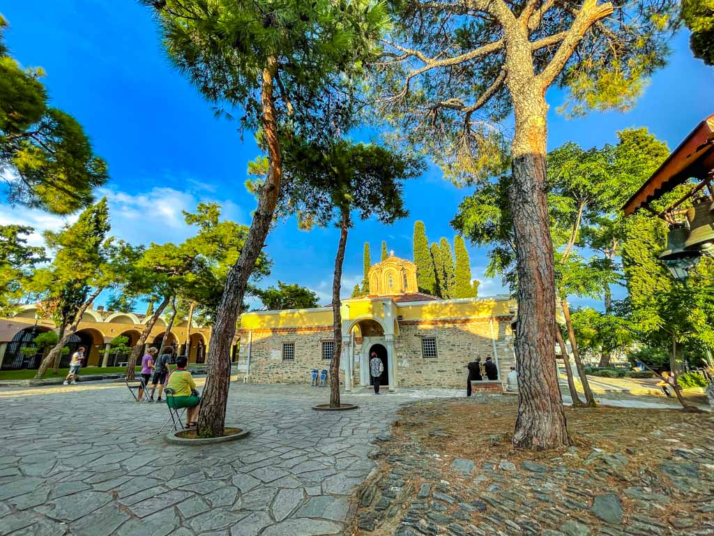 Vlatadon Monastery thessaloniki greece - laugh travel eat