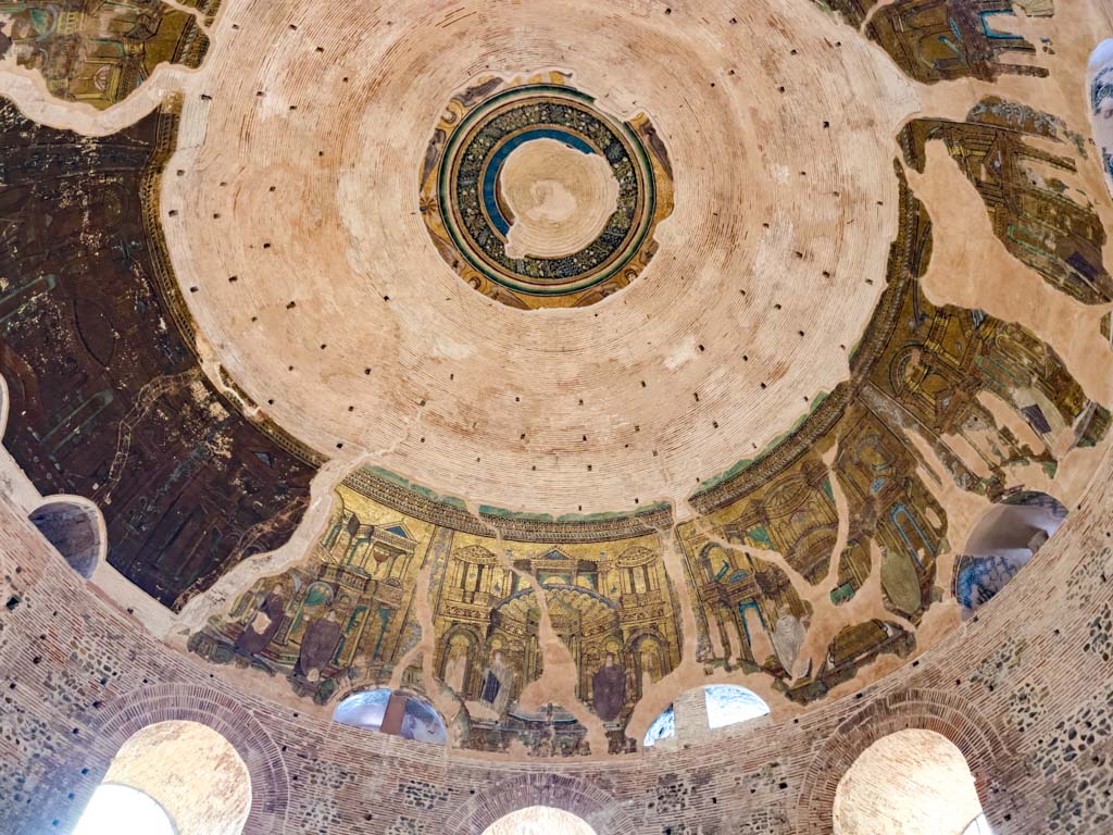 inside Rotunda thessaloniki greece - laugh travel eat