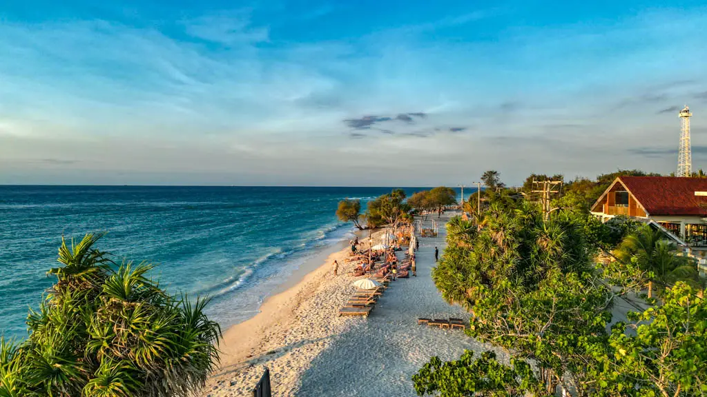 northwest gili trawangan beaches lombok indonesia - laugh travel eat
