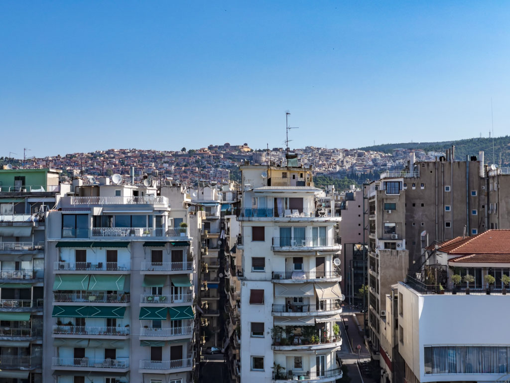 view from top of White Tower thessaloniki greece - laugh travel eat-2