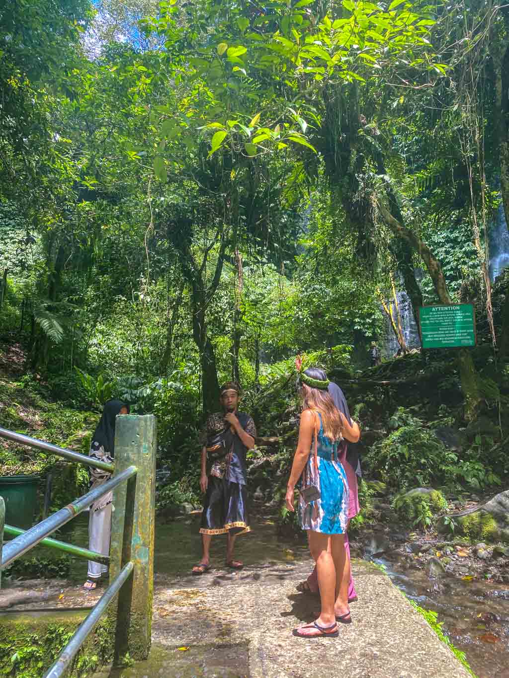 waterfall tour Lombok indonesia - laugh travel eat