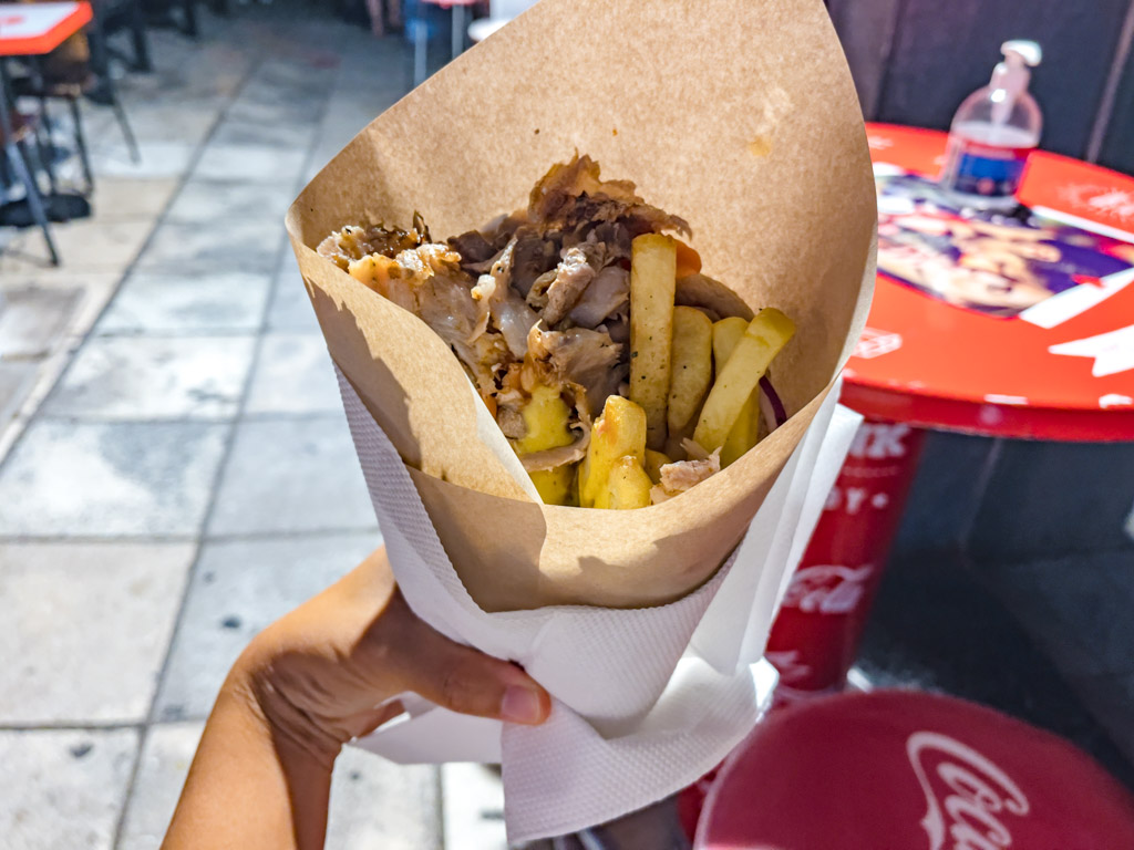 Porto Gyros thessaloniki food greece - laugh travel eat