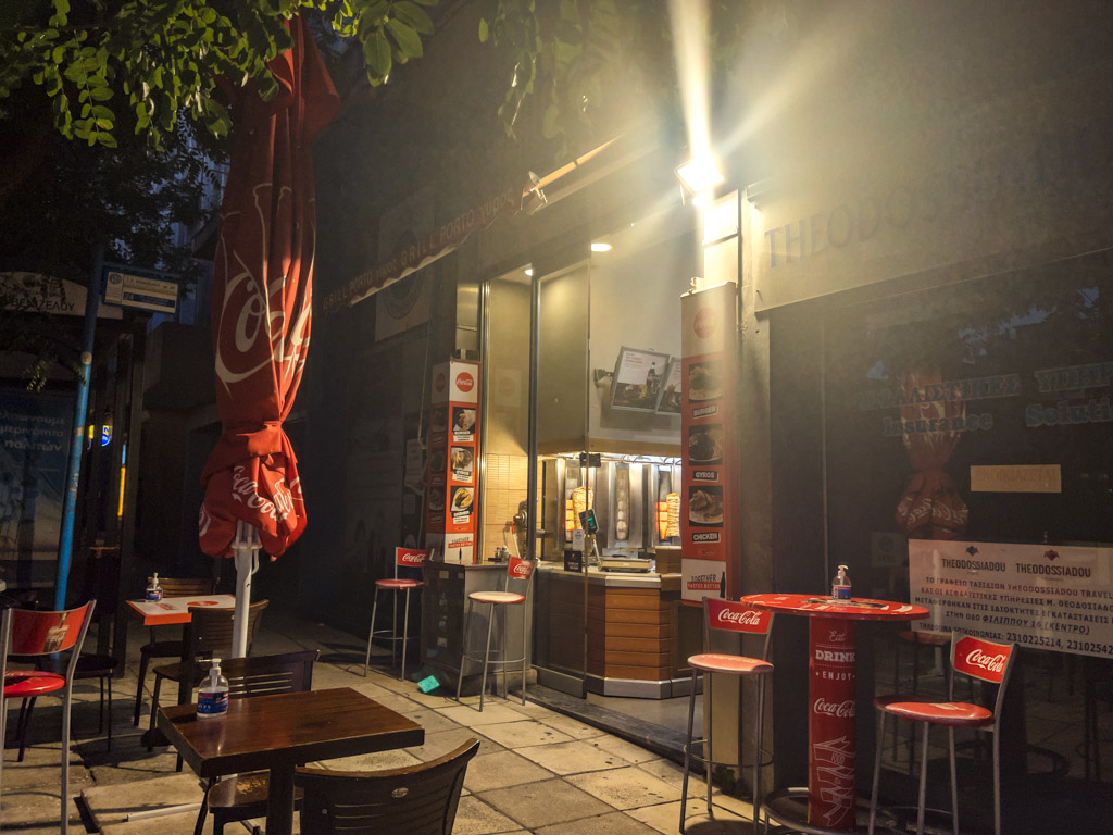 Porto Gyros thessaloniki food greece - laugh travel eat