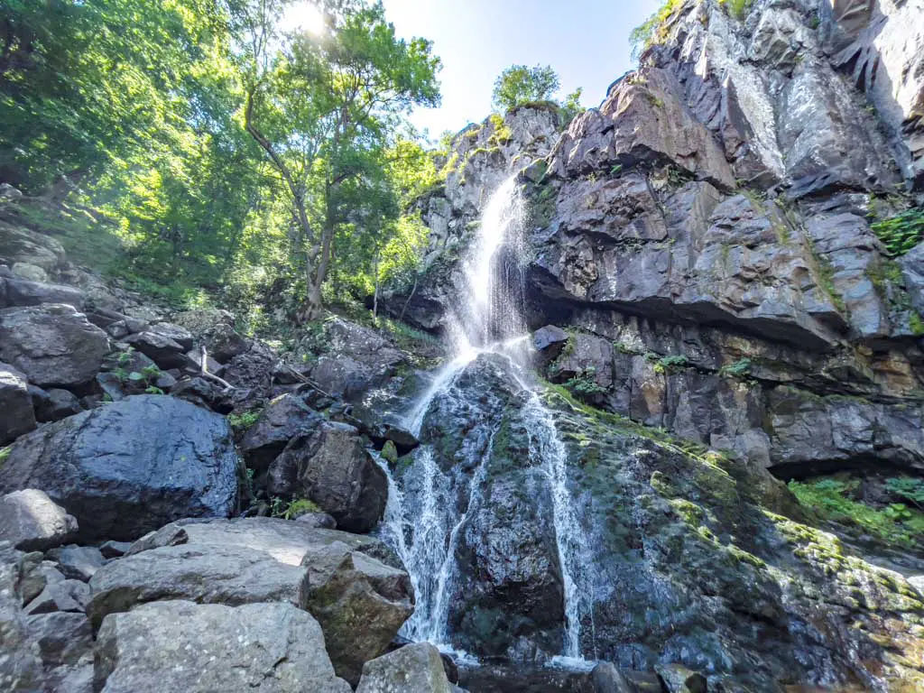 boyana waterfall vitosha sofia bulgaria - laugh travel eat